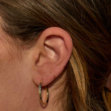 Load image into Gallery viewer, JENNY SILVER925 HOOPS (GOLD PLATED)
