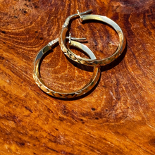 Load image into Gallery viewer, JENNY SILVER925 HOOPS (GOLD PLATED)
