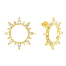 Load image into Gallery viewer, HELIOS SILVER925 EARRINGS (GOLD PLATED)
