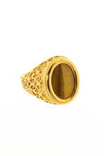 Load image into Gallery viewer, BRAHMA GOLD RING Ανδρικό χρυσό δαχτυλίδι
